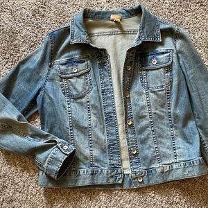 Denim jacket size L
